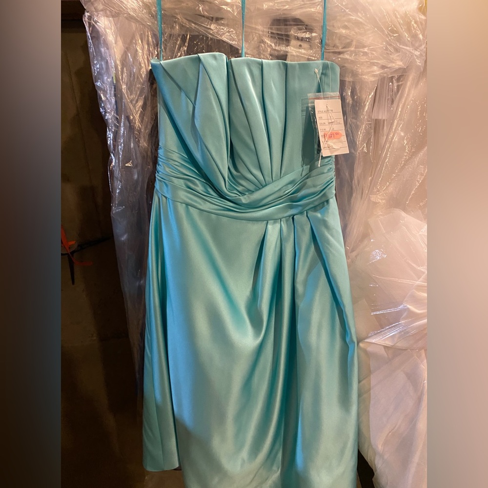 Private label light blue satin